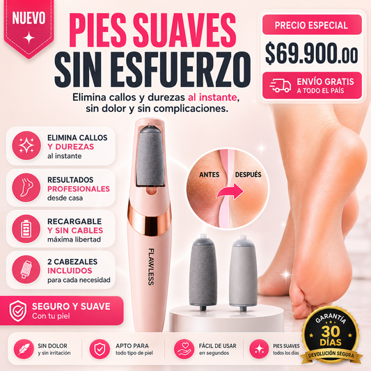 PediGlow™ | Removedor Eléctrico de Callos Profesional