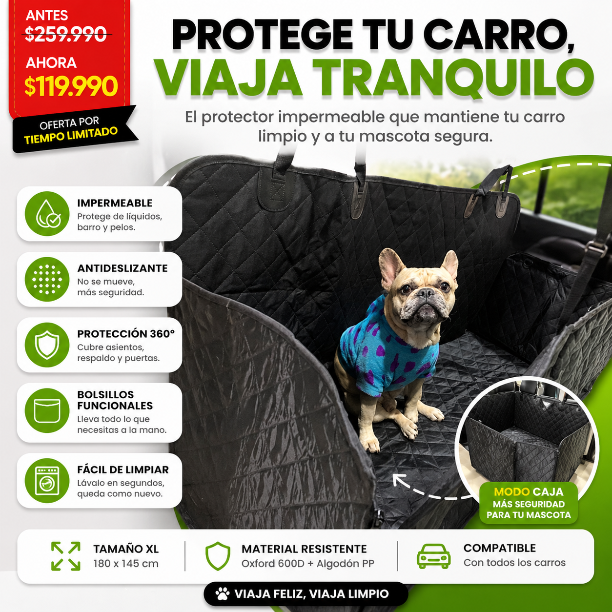 PetProtector Pro™ - Protector de Carro Para Mascotas