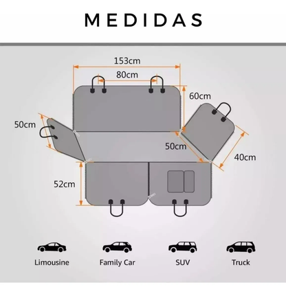 PetProtector Pro™ - Protector de Carro Para Mascotas